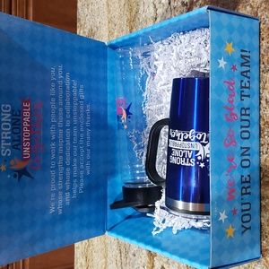 NWOT Volunteer / Employee Appreciation Travel Mug and Water Bottle Set